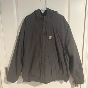 Carhartt Men's Gray Sierra Jacket - Sherpa lined
